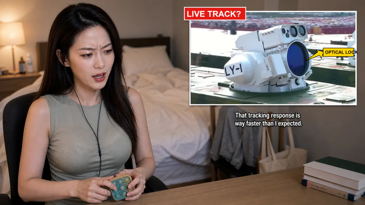 Military reaction creator discussing equipment used for helicopter operations