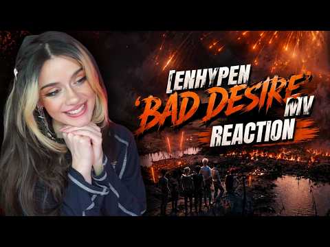 Video thumbnail: ENHYPEN 'Bad Desire (With or Without You)' REACTION | THEY ATE THIS UP! 🔥