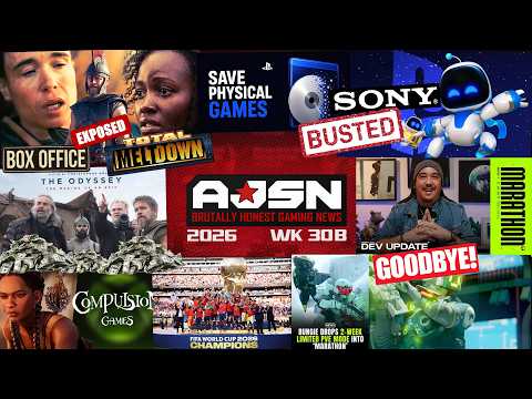 Thumbnail for AJSN WK30B- Odyssey BREAKS BOX Office, Sony BUSTED USING BOTS!, Marathon Lead Leaves, World Cup!