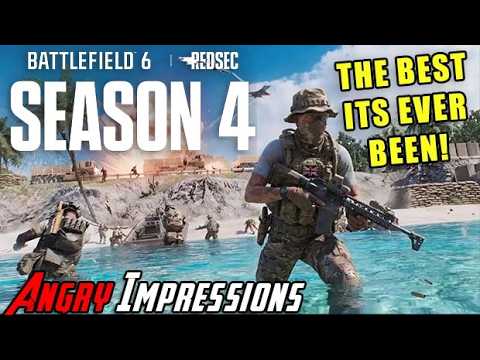 Thumbnail for Battlefield 6 Season 4 - THE BEST ITS EVER BEEN! - Angry Impressions