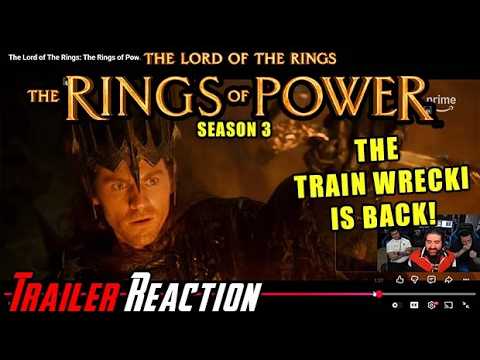 Thumbnail for The Lord of the Rings: Rings of Power Season 3 - Angry Trailer Reaction!