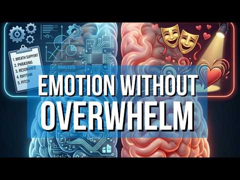 Video thumbnail: How to Sing Emotional Songs Without Getting Overwhelmed | Tips for Singers