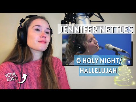 Video thumbnail: 🎄 Finnish Vocal Coach First Time Reaction: "O Holy Night/Hallelujah by Jennifer Nettles