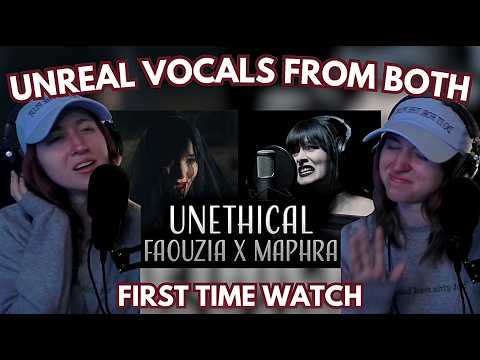 Video thumbnail: UNETHICAL by Faouzia @Faouzia & Cover by MAPHRA @MaphraMusic REACTION | Music Video First Watch