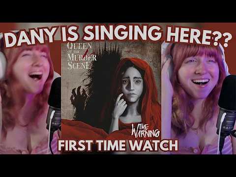 Video thumbnail: Crimson Queen by The Warning @TheWarning REACTION | First Time Watch | Lyric Video #TWA ❤️‍🔥