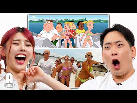 Thumbnail for Koreans React to EVERY IRL Reference in Family Guy!