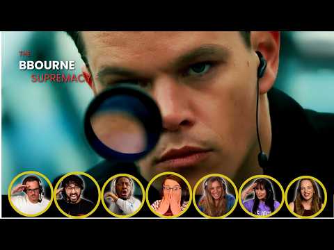 Video thumbnail: Top "She's Standing Right Next to You" Reactions | The Bourne Supremacy (2004)