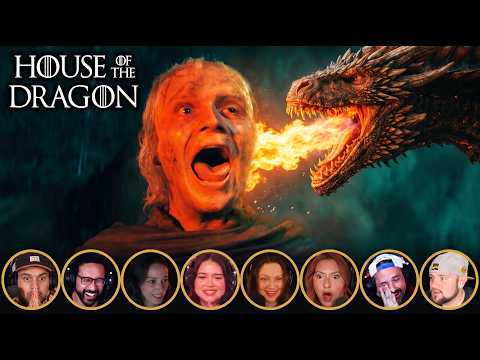 Video thumbnail: BEST "BEHOLD ME NOW, I AM AEGON TARGARYEN" Reactions | House of the Dragon 3x7 Reactions