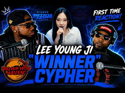 Video thumbnail: LEE YOUNG JI WINNER CYPHER 🔥🎤 First Time Reaction