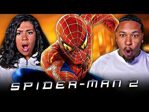 Video thumbnail: SPIDER-MAN 2 (2004) MOVIE REACTION | FIRST TIME WATCHING