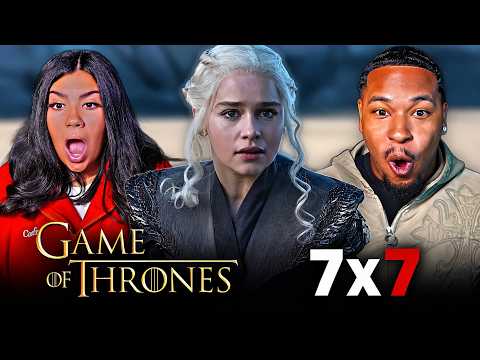 Video thumbnail: GAME OF THRONES 7x7 REACTION - THE WALL?? WE'RE SHAKING | FIRST TIME WATCHING