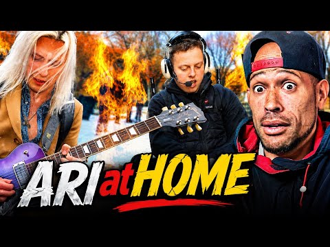 Thumbnail for This ARIatHOME episode is INSANE! FIRST time SEEING Is SHREDDING in PUBLIC Like This Even LEGAL?