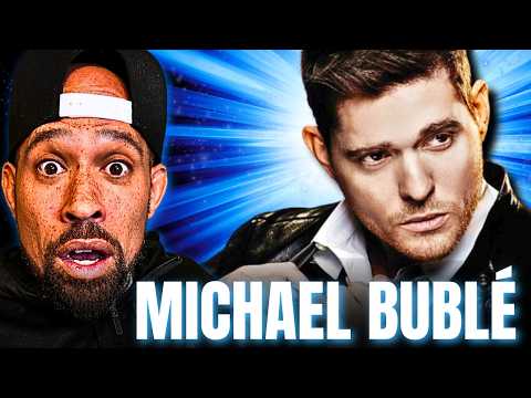 Thumbnail for Rapper BLIND REACTION to Michael Bublé - Feeling Good! Okay James Bond,, I see you....