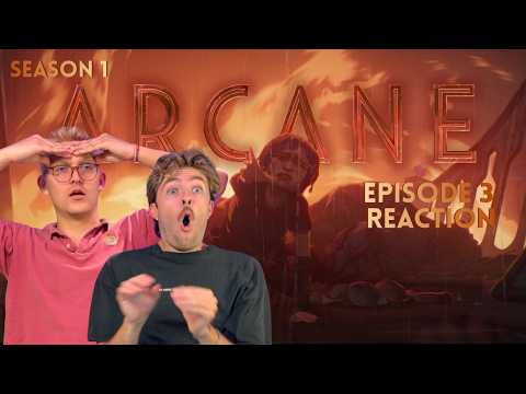 Video thumbnail: Reacting to ARCANE Episode 3! (Full Episode Reaction on our Patreon!)