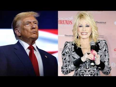 Video thumbnail: Trump gives GROSS response to Dolly Parton’s passing
