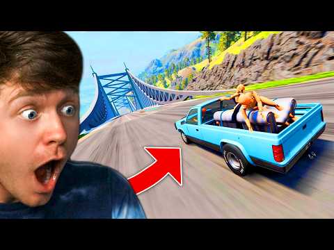Thumbnail for CRAZIEST DOWNHILL CRASHES in BEAMNG DRIVE! (Reaction)