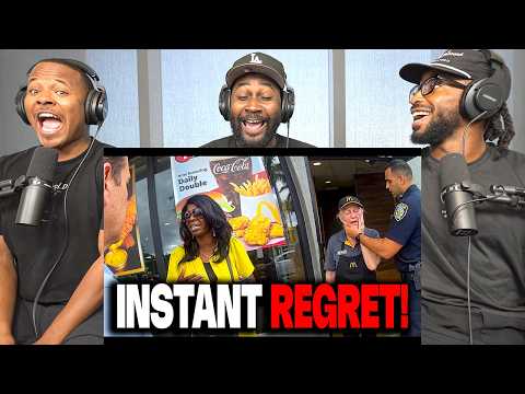 Video thumbnail: BLACK Woman KNOCKS OUT Elderly McDonald's Employee Over BIG MAC!