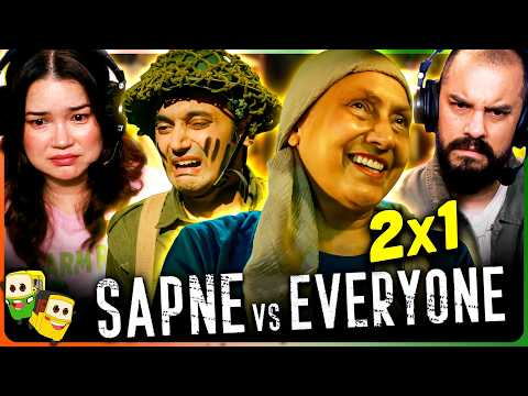 Video thumbnail: SAPNE Vs EVERYONE 2x1 Reaction! | Ambrish Verma | Paramvir Singh | Vijayant Kohli | TVF
