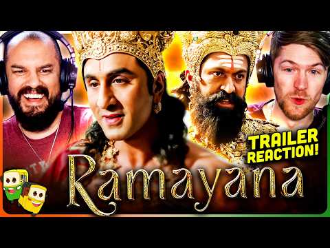 Video thumbnail: RAMAYANA Trailer Reaction! w/Brandon & Michael | Ranbir Kapoor | Yash | Sai Pallavi | Namit Malhotra