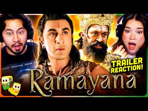 Video thumbnail: RAMAYANA Trailer Reaction! | Ranbir Kapoor | Yash | Sai Pallavi | Namit Malhotra