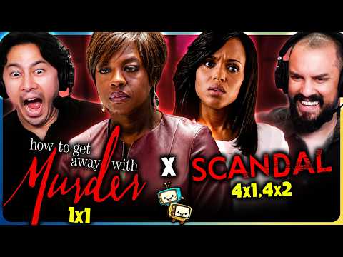 Thumbnail for SCANDAL 4x1 & 4x2 & HOW TO GET AWAY WITH MURDER 1x1 Reaction! | Kerry Washington | Viola Davis