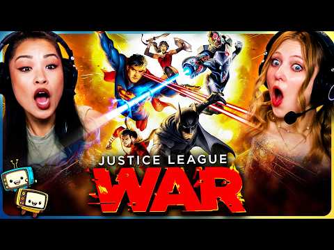 Thumbnail for JUSTICE LEAGUE: WAR (2014) Movie Reaction | First Time Watch | DC Animation | Sean Astin