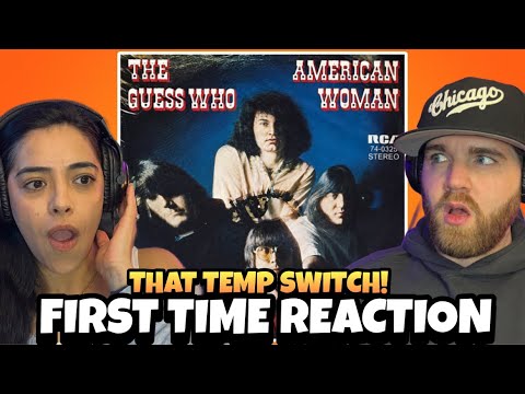 Video thumbnail: The Guess Who - American Woman | THAT TEMPO SWITCH WAS EVERYTHING! | WE CAN'T STOP SINGING THIS SONG