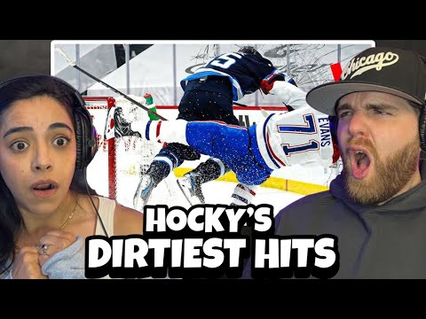 Thumbnail for NHL Dirtiest Hits Of All Time | KAREN WILL NEVER BE THE SAME AFTER THIS! | Reaction