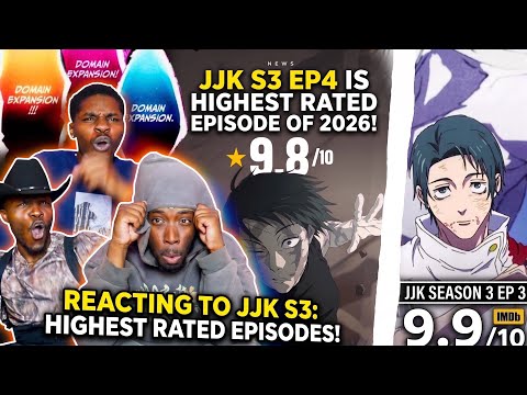 Video thumbnail: Reacting To JJK Season 3 Ep 4 & 12 (Highest Rated Eps Of Season 3)