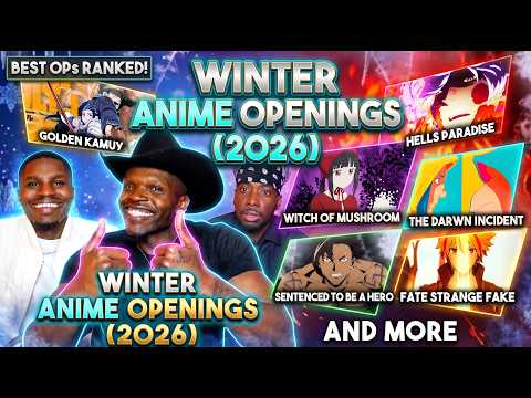 Video thumbnail: BANGERS!!! FIRST TIME REACTING to The BEST Winter Anime Openings of 2026