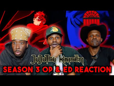 Video thumbnail: THEY WENT CRAZY WITH THE VISUALS! JJK Season 3 OP AND ED REACTION