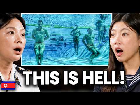 Video thumbnail: North Korean Military Sisters React to US Navy SEALs Training