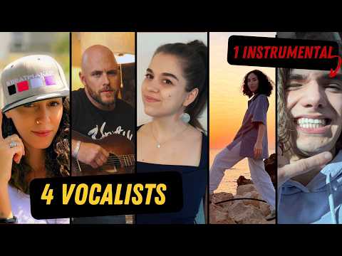 Video thumbnail: 4 VOCALISTS 1 INSTRUMENTAL #6 | Raphy Samy | Alelia | Sonidora | Calvary Jackson | DissiNotRA