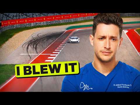 Thumbnail for I Crashed My Ferrari Racecar... Again | Ep 3