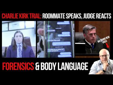 Thumbnail for Charlie Kirk Trial Roommate Speaks, Texts Read, Judge Reacts: Forensics & Body Language