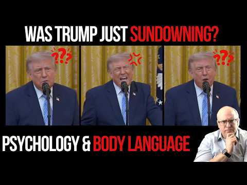 Thumbnail for Trump SAVE Act Speech: Was He Sundowning? Psychology & Body Language