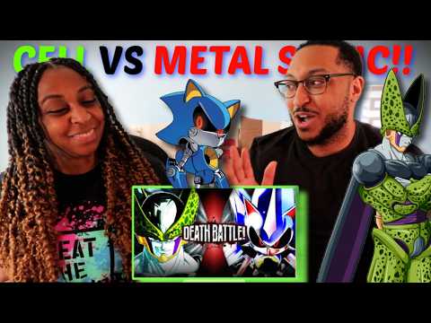 Thumbnail for Cell VS Metal Sonic (Dragon Ball Z VS Sonic the Hedgehog) REACTION!!