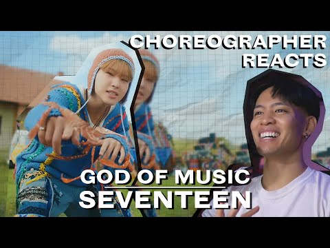 Video thumbnail: Dancer Reacts to SEVENTEEN - GOD OF MUSIC '음악의 신' M/V & Choreography Video