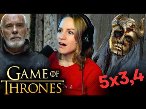 Video thumbnail: Game of Thrones 5x3,4FIRST TIME REACTION! I’m Getting WAY Too Invested…