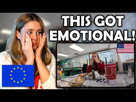 Video thumbnail: Europeans React to Irish Couple Finding REAL American Hospitality… and Gets Emotional!