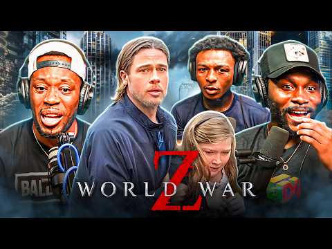 Video thumbnail: I made my Friends watch WORLD WAR Z FOR THE FIRST TIME! *MOVIE REACTION* THESE ZOMBIES ARE INSANE!