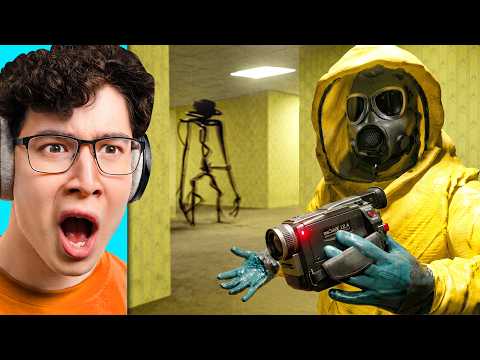 Thumbnail for Reacting to THE BACKROOMS Animations (Found Footage)