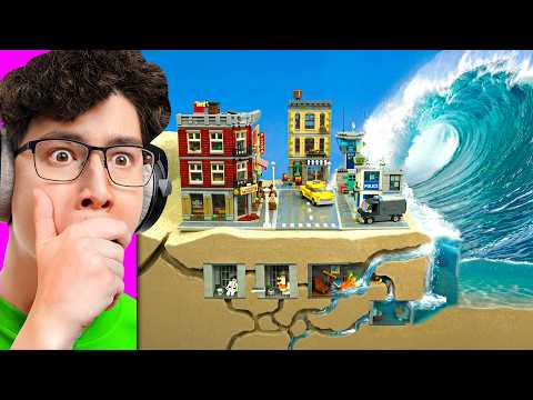 Thumbnail for Reacting to INSANE LEGO City Tsunami Disaster (Experiment)