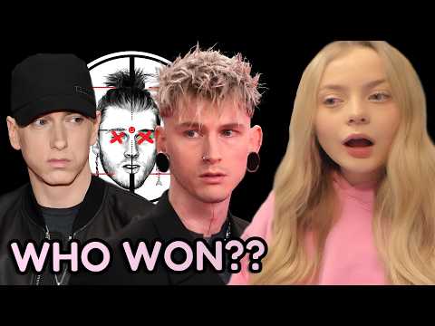 Video thumbnail: Gen Z Reacts to EMINEM vs MGK! (Killshot & Rap Devil)