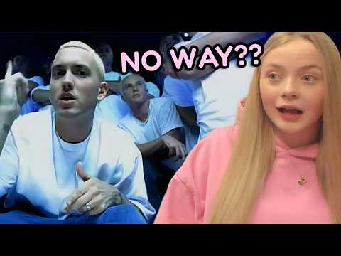 Video thumbnail: Gen Z Reacts to Eminem - THE REAL SLIM SHADY (first time)