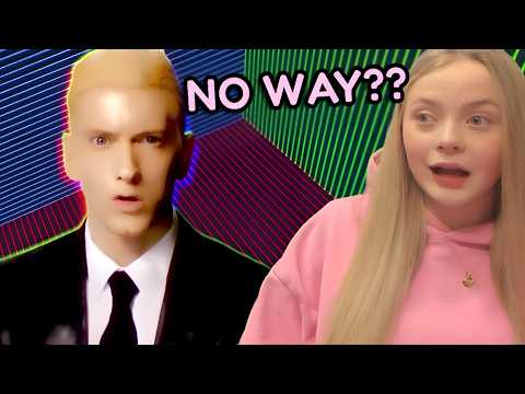Video thumbnail: Gen Z Reacts to Eminem - RAP GOD (first time)