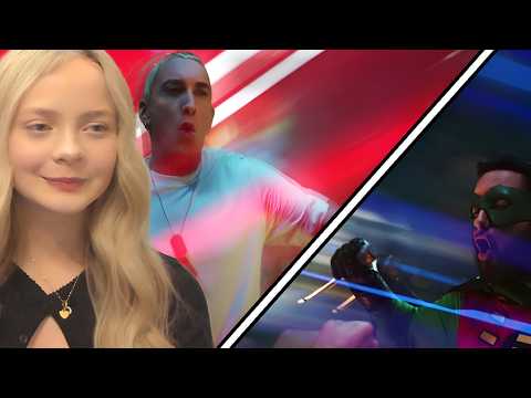 Video thumbnail: Gen Z Reacts to Eminem - HOUDINI (first time)