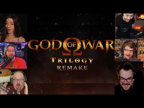 Video thumbnail: Streamers REACT To The God Of War Trilogy Remake Trailer - State of Play 2026
