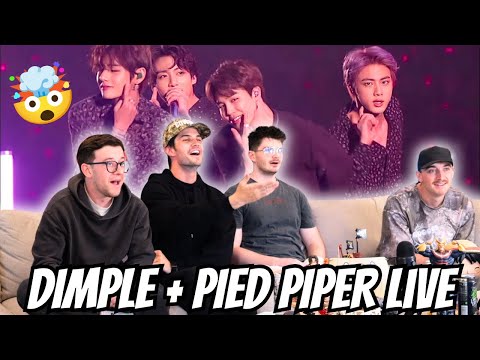 Video thumbnail: Americans FIRST Reaction To BTS Dimple and Pied Piper Live Performance