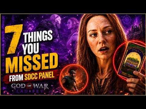 Video thumbnail: 7 MAJOR Things You MISSED In The God Of War Laufey SDCC Panel